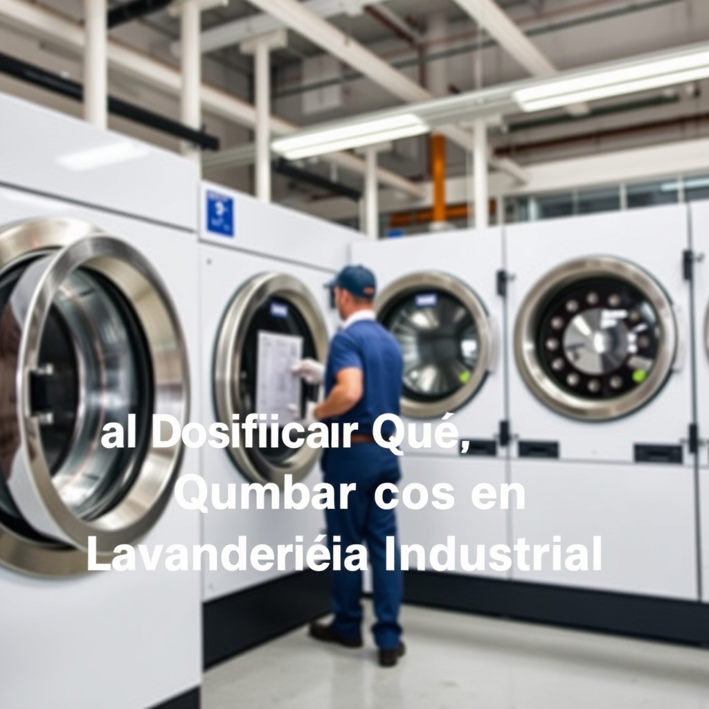 5 Errores Comunes al Dosificar Químicos en Lavandería Industrial — 05/08