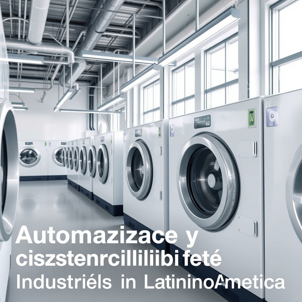 Automatización y Sostenibilidad: Claves para Lavanderías Industriales en Latinoamérica