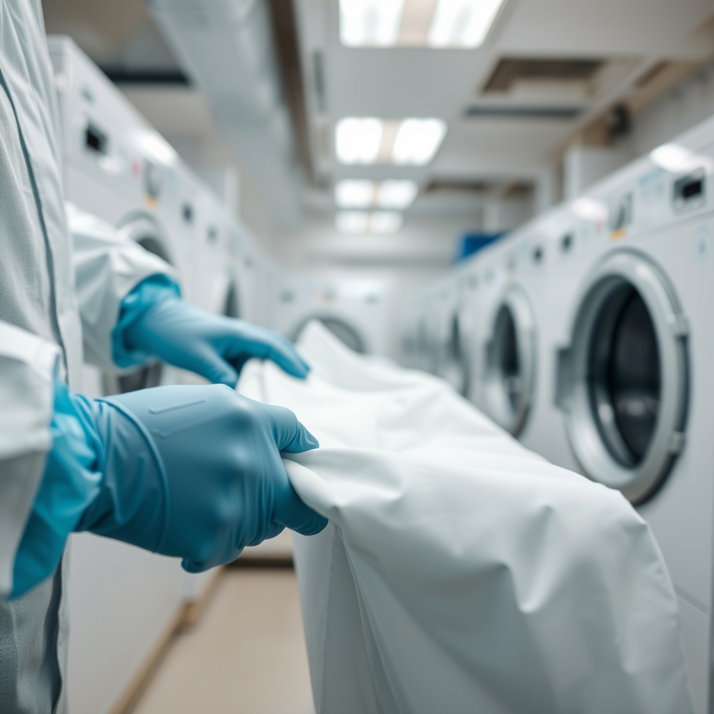 Guía para Mantener Higiene Óptima en Lavanderías Hospitalarias